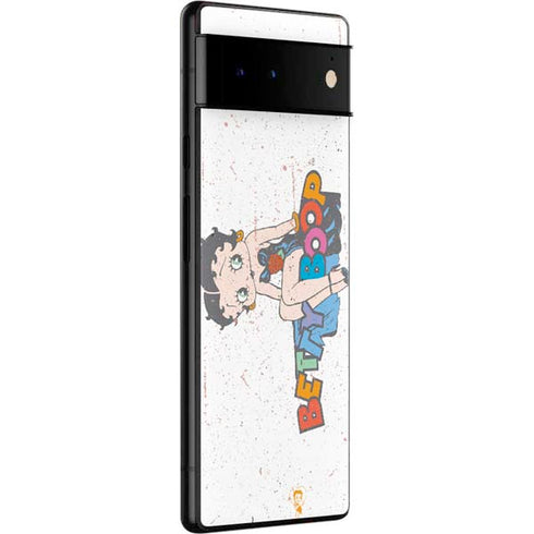 Betty Boop Splatter Google Pixel 6 Skin